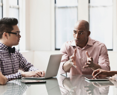 Businesspeople In Meeting